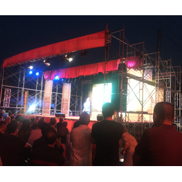 夏天戲曲舞臺桁架及雷亞音響架